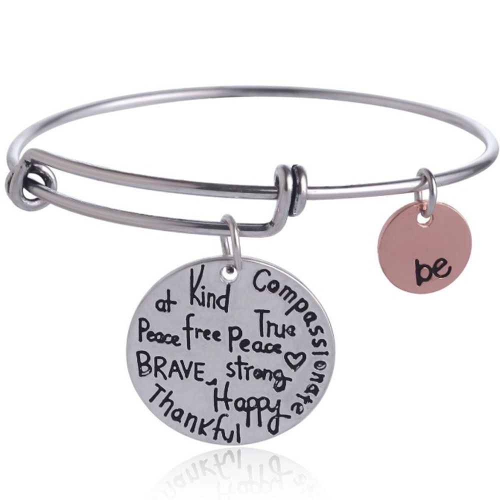 “Be” Reminder Bangle